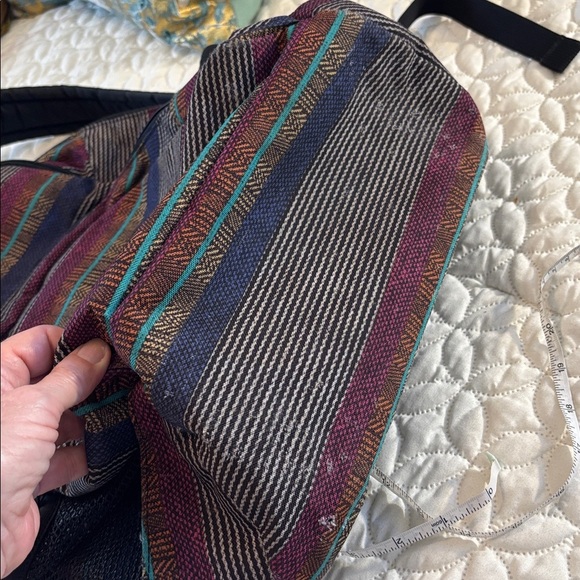 Dakine Large Multicolor Unisex Striped Backpack with Padded Back and Straps - Picture 10 of 13